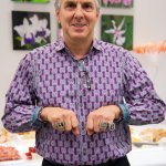 Dr. Brown with Championship Rings